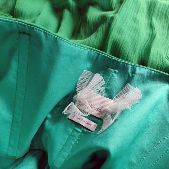 Anthropologie Green Midi Dress - Picture 8 of 9